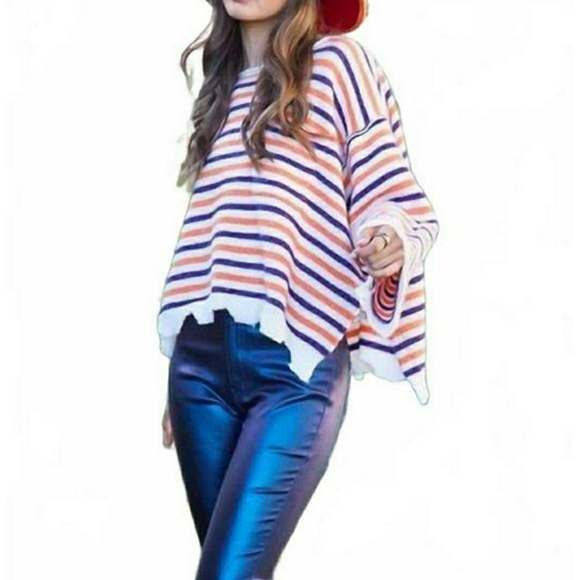 PEACH LOVE STRIPED SWEATER - Picture 11 of 14